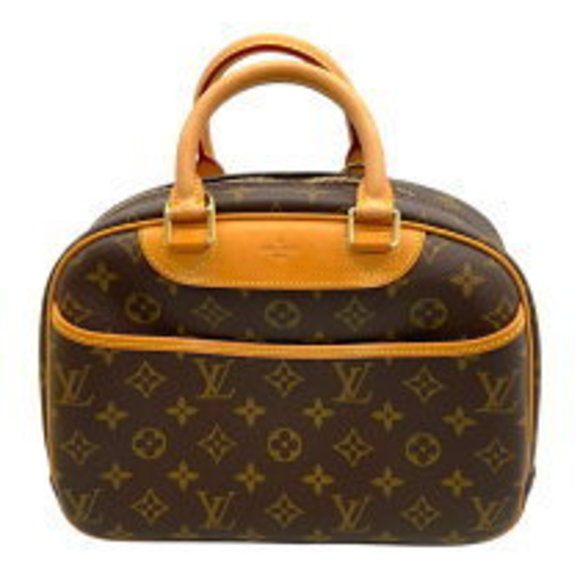 Louis Vuitton Trouville Brown Monogram Canvas Handbag - Picture 1 of 7